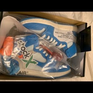 Jordan 1 Retro High Off-White University Blue